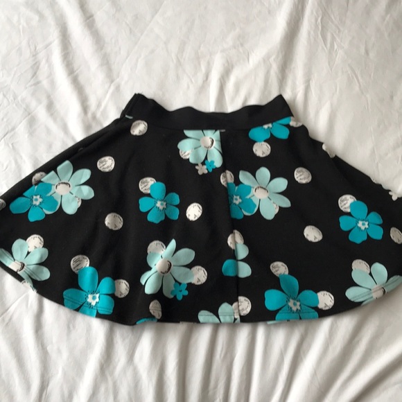Girls floral skater skirt - Picture 2 of 4